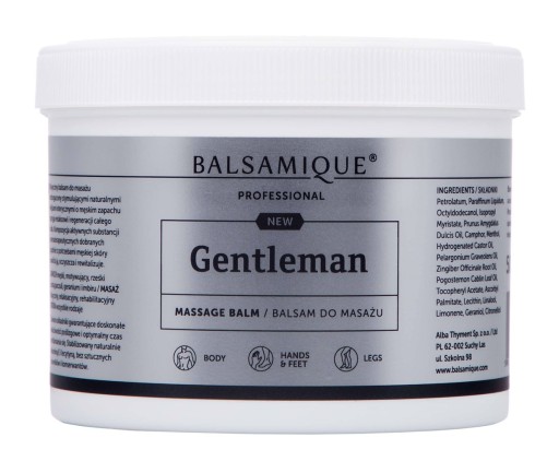 Balzam BALSAMIQUE Gentleman (500 ml) LurguS