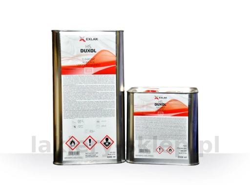 DUXOL Clear Coat + Затверджувач (7,5 л) - EXLAK