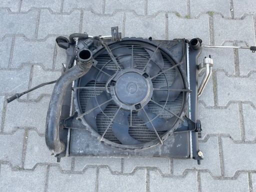 KIA PRO CEED I 06-12 КОМПЛЕКТ ВЕНТИЛЯТОРА РАДИАТОРА