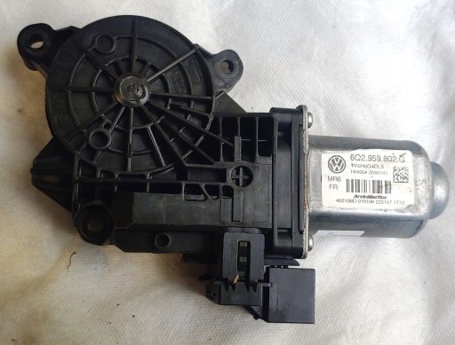 6Q0959802G - Мотор переднього лівого скла vw polo 9n 05-