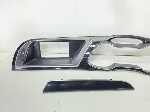 RAHMEN Gehäuse des Kombiinstruments + DEKOR Armaturenbrett AUDI A4 B8 LIFT 8K2857185AE 8K2853189Q