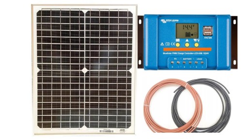 НАБОР СОЛНЕЧНЫХ БАТАРЕЙ VICTRON С РЕГУЛЯТОРОМ 30W 5A 12V