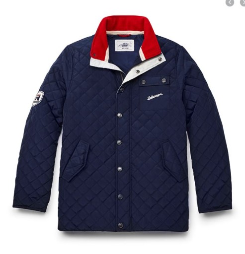 ОРИГИНАЛЬНАЯ МУЖСКАЯ СТЕГАНАЯ КУРТКА VOLKSWAGEN ROZM.L