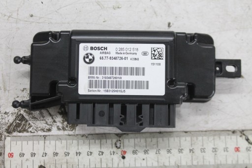 modulo SENSOR airbag 9348726 BMW F20 F21 11-19
