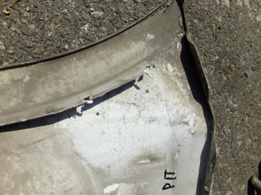 corner of a bumper right rear part ford s-max mk1 6M21-17864-BF