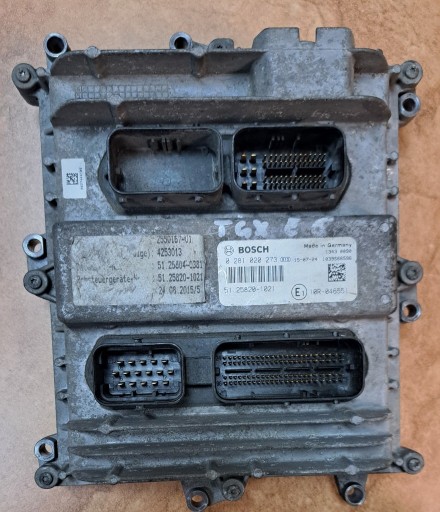 6666855224458 - Контроллер двигателя компьютера edc man tgs tgx euro-6 51.25820-1021 51258201021