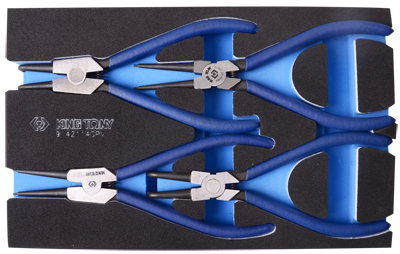 НАБІР ЩИПЦІВ SEGER 4 ШТ., ВСТАВКИ