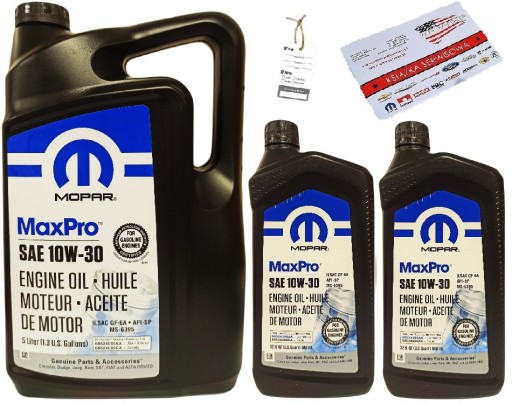 MOPAR 10W30 7L MS-6395 + БЕСПЛАТНЫЕ ПОДАРКИ