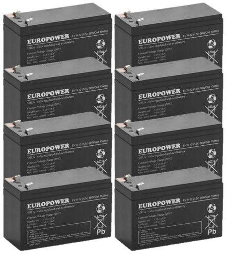 RBC12 RBC 12 #12 АККУМУЛЯТОРНЫЙ КОМПЛЕКТ АККУМУЛЯТОРНЫЙ БЛОК ДЛЯ ИБП APC 8x EV 9-12