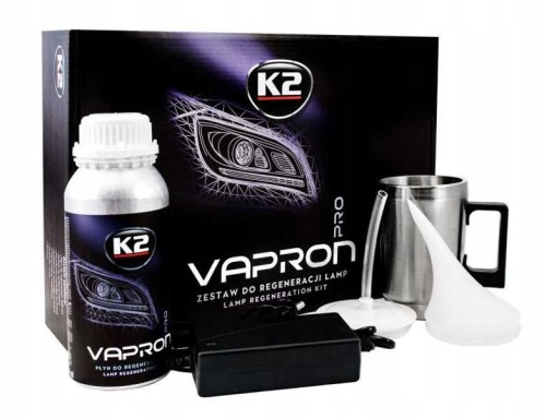 Комплект для регенерации лампы фар K2 Vapron