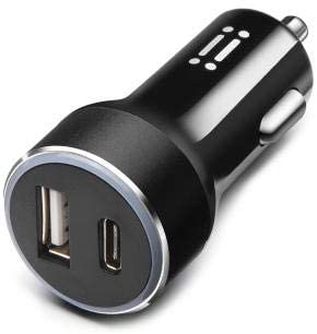 - Автомобильный адаптер для телефонов с