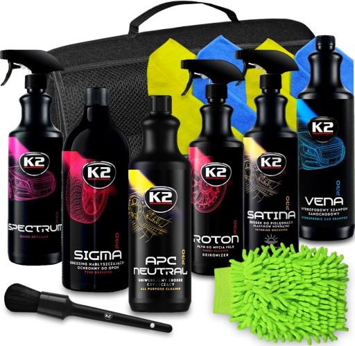 K2 полный набор косметики для детализации автомобиля