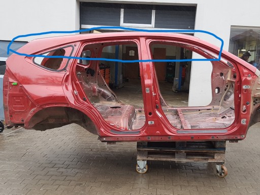 HONDA CRV IV стойка крыши правая сторона оголовье крыши