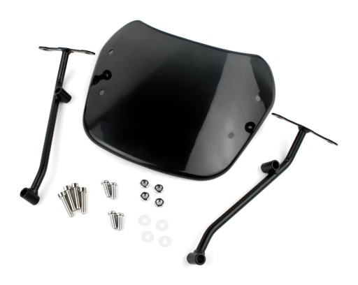 914509 - ВІТРОВЕ СКЛО ОБТІЧНИК ПЕРЕДНІЙ BENELLI LEONCINO 500 ЧОРНИЙ