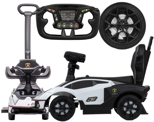 Дитячий автомобіль LAMBORGHINI RIDEOVER ЛІЦЕНЗІЯ