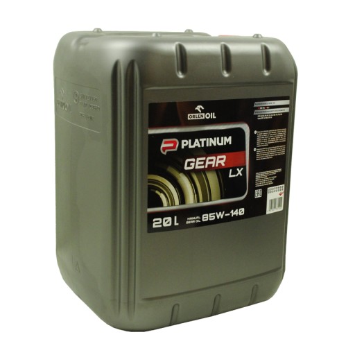 Трансмісійне масло platinum gear lx 85w140 20л