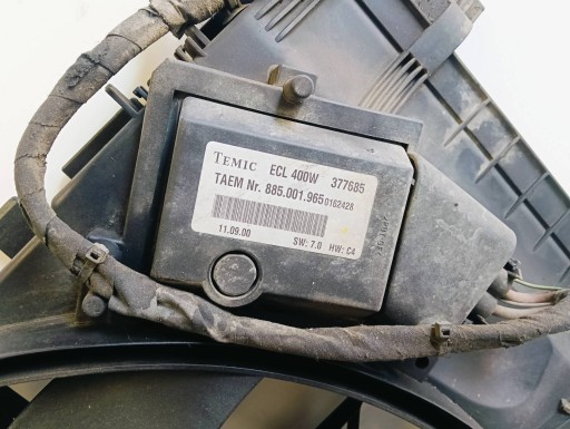 ventilátor chladiče Mercedes C180 W203 2.0 16V A2035000193KZ