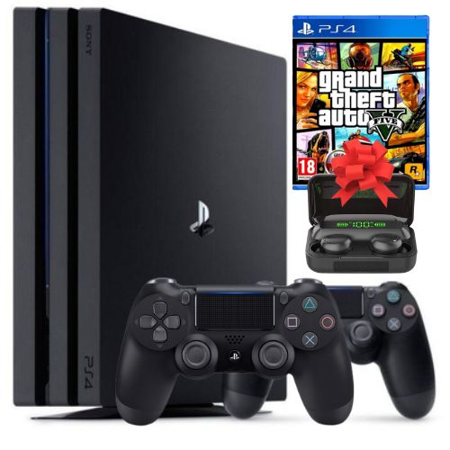 Sony PS4 PRO Konsola PlayStation 4 1TB 4K | 2x PAD