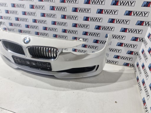 7298994 BMW F30 F31 bumper front front PRZEDLIFT A300 ALPINWEISS
