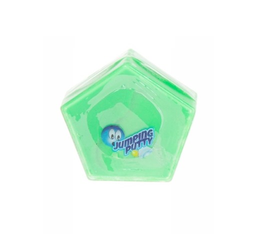 Пластикова маса стрибає, помаранчевий слиз