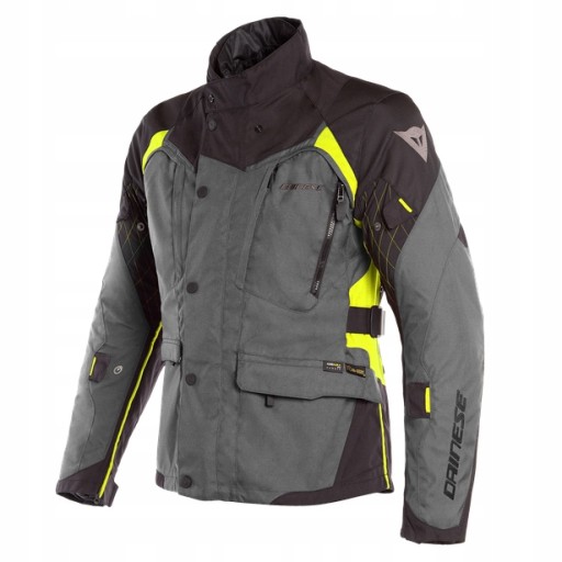 Куртка Dainese X-Tourer D-Dry, размер 48, черное дерево/черный/флюоресцентный