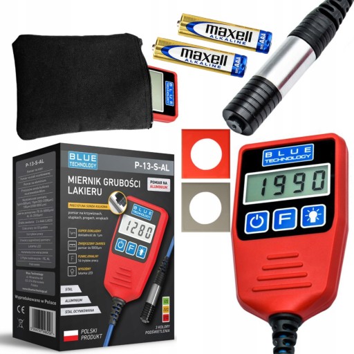 ТОЛЩИНОМЕР ПОКРЫТИЯ ТЕСТЕР ДАТЧИК P-13-S-AL