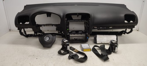 dashboard console airbags tension belts original VW Golf VI 1,2 TSI