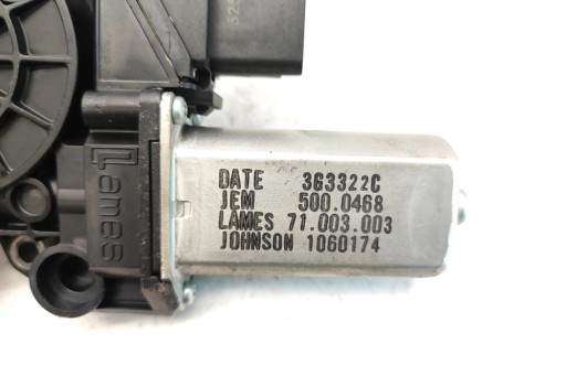 Электродвигатель стеклоподъемника передней левой двери fiat croma (194_) 5000468 2.39л