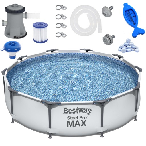 Круглий каркасний басейн Bestway 305 х 305 см