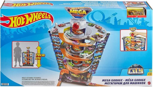 Hot Wheels City Zatočený Megagaráž Set na zaba