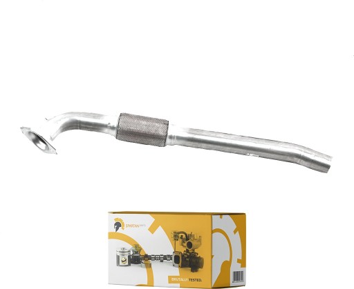 090.050.0007 - ВИХЛОПНА ТРУБА IVECO DAILY 00 + ПЕРЕДНІЙ ELAST