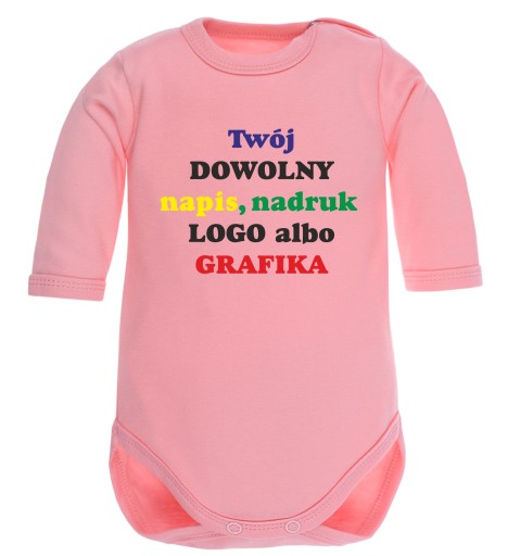 Бавовняне боді з довгим рукавом, розмір 56, застібається на кнопку