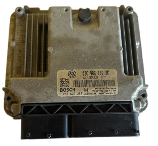 Комп'ютер двигуна vw touran 1.4 tsi 03c906056bk 0261s02288