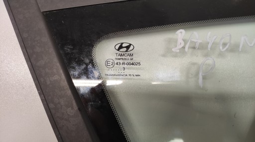 window bodywork right rear rear part HYUNDAI BAYON 21-24 ROCZNIK 87820Q0710 23