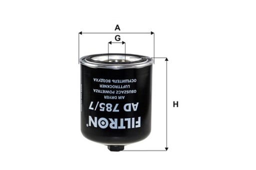 785/7 - ФІЛЬТР ОСУШУВАЛЬНИКА ПОВІТРЯ FILTRON 1 1 4