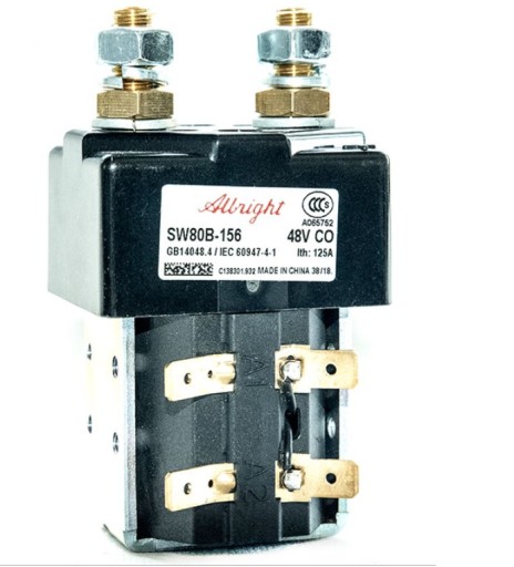 001 - Оригинальный Контактор Albright SW80B-156 48V 125a