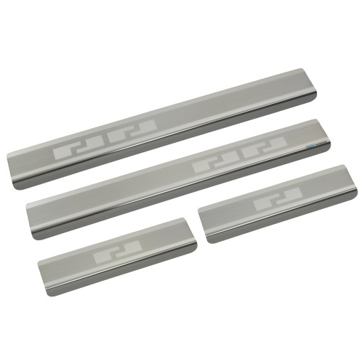 SEAT Leon 1995-2005 Накладки на пороги Матовый+глянец