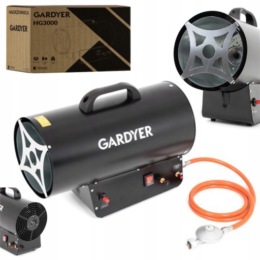 Газовий нагрівач 30 кВт термостат піч повітродувка