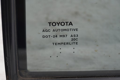 window window door rear part right TOYOTA HIGHLANDER II