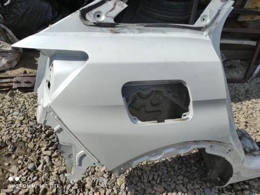 Peugeot 3008 ii заднее правое крыло с порогом