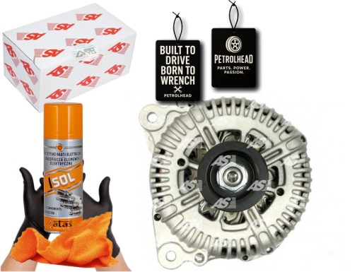 ASPA3160#ECS-PCP+K - Генератор audi/vw 2.7-3.0 tdi 04- as-pl #petrolhead pro+ kit4