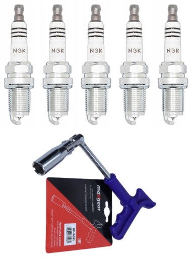 NGK Spart Plug Iridium Bkr5eix 6341 + ключ до свічок 16 мм
