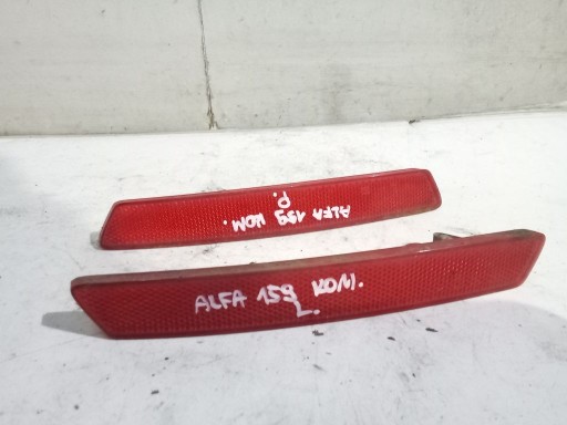 Alfa Romeo 159 kombi diody odblaski nárazníku záď