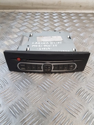 RADIO fabbrica CD + KOD 8200483748 RENAULT LAGUNA II LIFT 06R