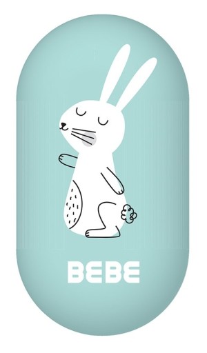 Ластик Interprint білий, чорний, відтінки рожевого 1 шт.