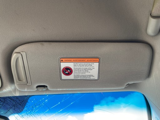 Chevrolet Epica 06-11 cover PRZECIWSLONECZNA right of the passenger visor