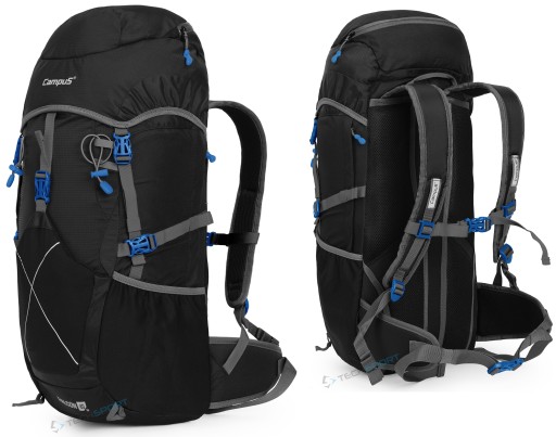 Туристичний рюкзак Campus falcon 40 41-60 л чорний