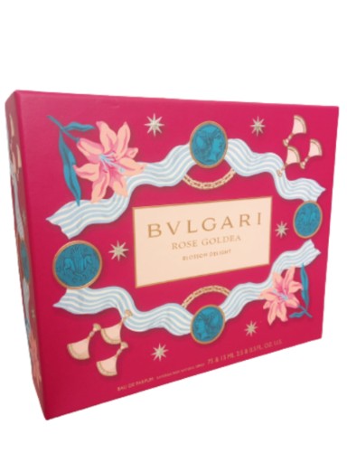 bvlgari rose goldea blossom delight woda perfumowana 75 ml   zestaw