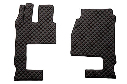 Килимки TIR MERCEDES ACTROS MP4 екошкіра skaj