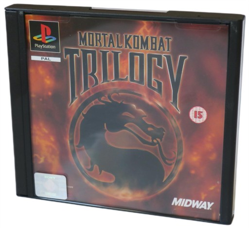 PS1 GRA MORTAL KOMBAT TRILOGY PLAYSTATION 1 PSX